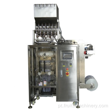 Máquina de embalagem de líquidos de mel de várias pistas